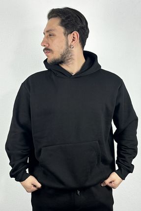سوئیشرت مشکی زنانه ساده ARL - کد 880917509