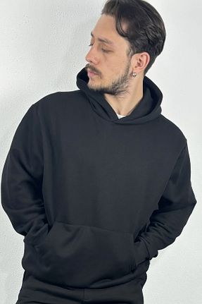 سوئیشرت مشکی زنانه ساده ARL - کد 880917509