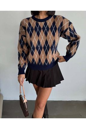 پلیور قهوه ای زنانه Baklava Jose Clothing - کد 889535090