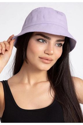 کلاه بنفش زنانه پنبه ای Wearflawless - کد 889532199