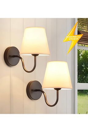 چراغ دیواری مشکی فلزی burenze - کد 888839819