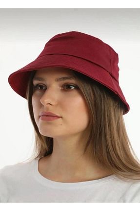 کلاه زرشکی زنانه پنبه ای Wearflawless - کد 889532179