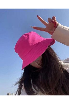 کلاه صورتی زنانه پنبه ای Wearflawless - کد 889532191