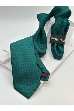 کراوات سبز مردانه پلی استر Gutiero - کد 889540312