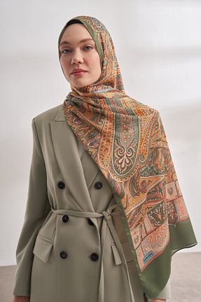 شال خاکی زنانه پلی استر ARMANDA - کد 889555426