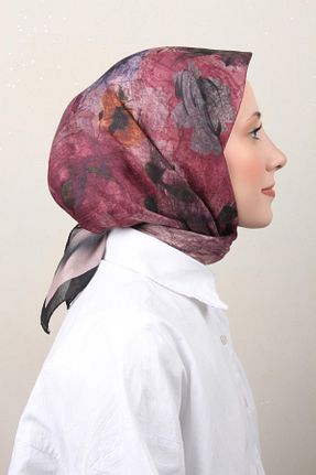 دستمال گردن زرشکی Netsis - کد 889612157