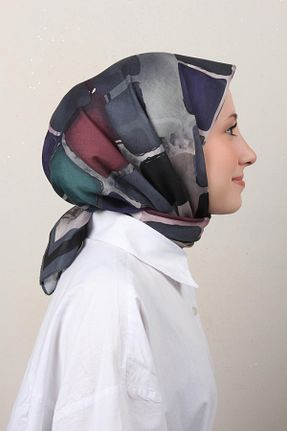 دستمال گردن زرشکی Netsis - کد 889612462
