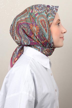 دستمال گردن زرشکی Netsis - کد 889612126