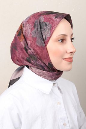 دستمال گردن زرشکی Netsis - کد 889612157