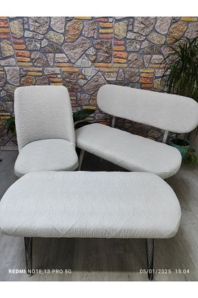 پوف و نیمکت نباتی 100 x 40 COVER TEKSTİL - کد 889613950