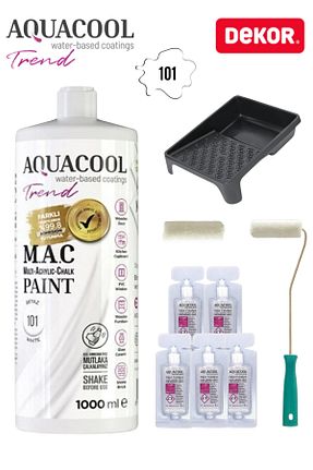 رنگ اکریلیک سفید Aquacool Trend - کد 322569187