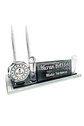 جای قلم و کلیپس Sentez Masa Üstü İsimlik - کد 889622120