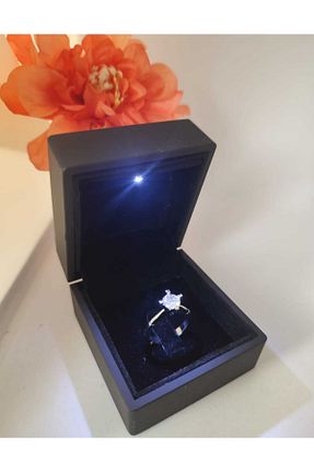 انگشتر استیل (فولاد) سفید زنانه استیل ضد زنگ HKN AVM ACCESSORİES - کد 882948819
