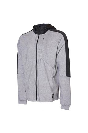 سوئیشرت طوسی مردانه ساده hummel - کد 814172167