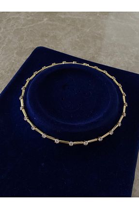 گردنبند استیل ( فولاد ) طلائی استیل (فولاد) H&B Design - کد 889664881
