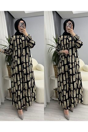 لباس حجاب بژ زنانه رگولار Blackmods - کد 889655985