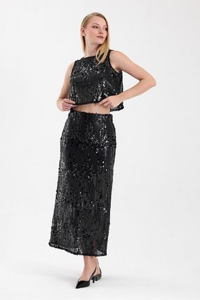 بلوز مشکی زنانه ساده ALEA STUDIO - کد 889664221