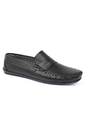 کفش کژوال مشکی مردانه چرم مصنوعی trentex - کد 889681205
