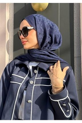 شال آبی زنانه MODA SCARF - کد 889689795