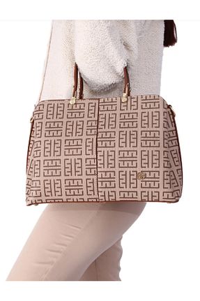 کیف دوشی مشکی زنانه چرم مصنوعی eflanmoda - کد 889707430