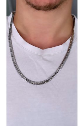 گردنبند استیل ( فولاد ) قرمز زنانه استیل ضد زنگ İNN JEWELLERY - کد 889704050