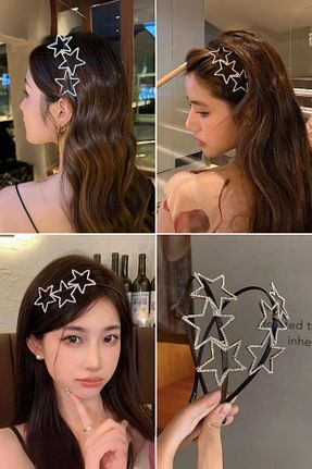 تاج مشکی زنانه سنک زیرکون Diloshtrend Design - کد 889715335