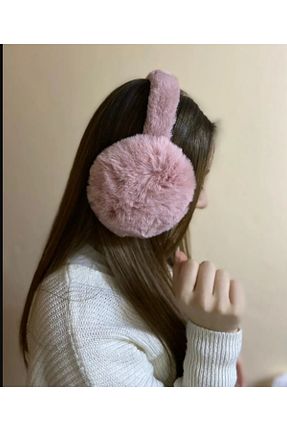 کلاه پشمی صورتی زنانه پلی استر GYES - کد 890479166