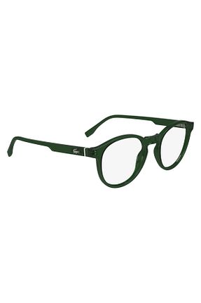 عینک محافظ نور آبی خاکی زنانه 49 Lacoste - کد 889720651