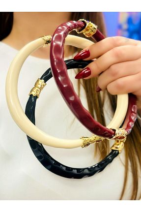 گردنبند جواهر مشکی زنانه استخوانی MyladyAccessoriess - کد 889718052