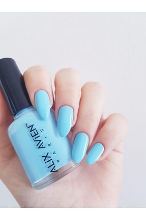 لاک ناخن آبی Alix Avien - کد 124077432