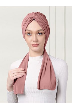 روسری صورتی ساتن ada sanatsal - کد 449811371