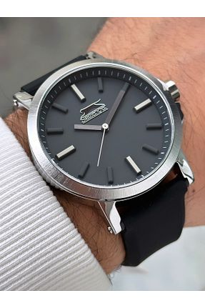 ساعت مچی مشکی مردانه 41-45 میلی متر Slazenger - کد 782302348