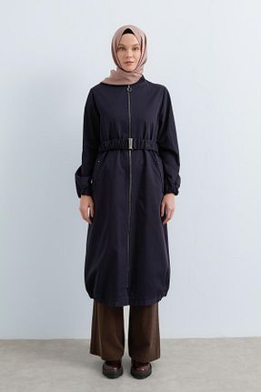 ترنچکت حجاب سرمه ای Nihan - کد 890507553