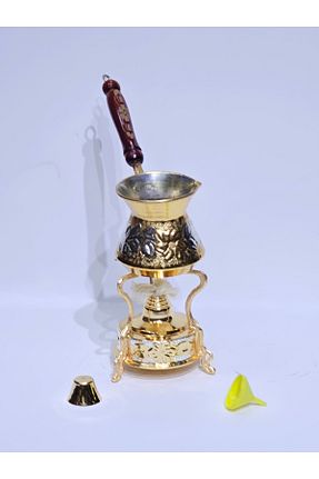 قهوه جوش طلائی مس Cezve - کد 889807776
