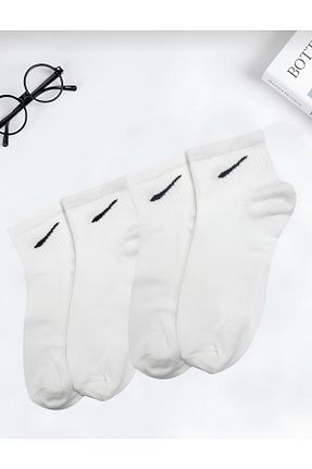 جوراب سفید زنانه پنبه ای mcy butik - کد 889828898