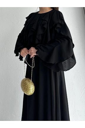 لباس مشکی زنانه بافتنی MELEK ARAZ - کد 889834387