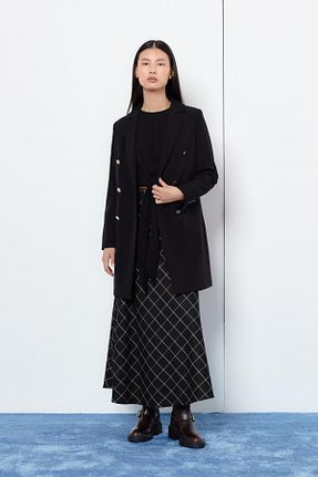 کت حجاب مشکی زنانه رگولار Nihan - کد 858215520