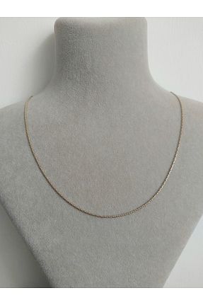 گردنبند استیل ( فولاد ) طلائی زنانه استیل (فولاد) Alexis Carrel - کد 889835451