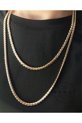گردنبند استیل ( فولاد ) طلائی زنانه استیل (فولاد) Sonat Collection - کد 864365801