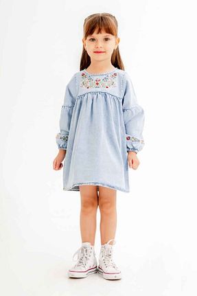 لباس آبی بچه گانه بافتنی Cansın Mini - کد 890639225