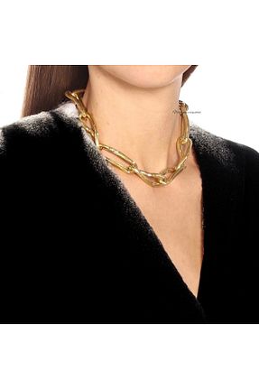 گردنبند جواهر طلائی زنانه روکش طلا neslyaccessories - کد 891757000