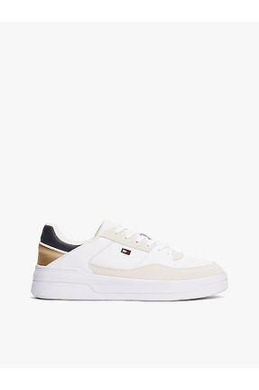 کفش اسنیکر سفید زنانه بند دار Tommy Hilfiger - کد 889913413
