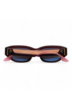 عینک آفتابی زرشکی زنانه 51 UNIQUE DESIGN MILANO - کد 889919739