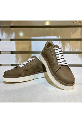 کفش کژوال بژ مردانه نبوک Cazador - کد 889933006