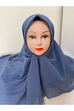 روسری آبی پنبه ای Şehr i sultan - کد 889932592