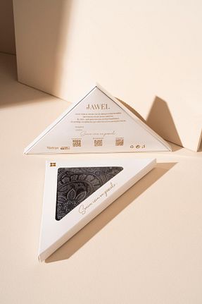 روسری مشکی پلی استر JAWEL - کد 889949138