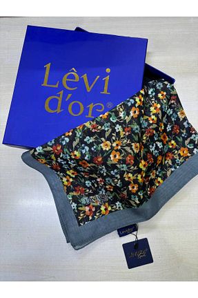 شال مشکی زنانه پنبه پلی استر Levidor - کد 889943689