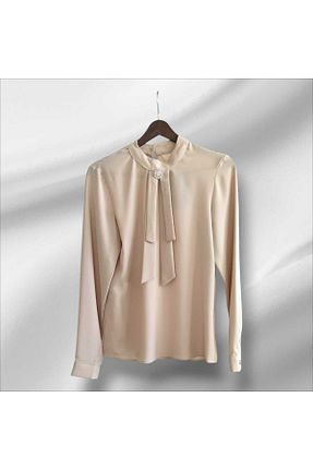 پیراهن بژ زنانه اسلیم Valens - کد 868972192