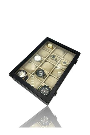نظم دهنده جواهرات و آرایش بژ چوب Dijital Çarşı - کد 890673707