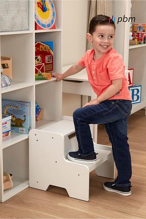 چهارپایه سفید PBM - کد 890671591